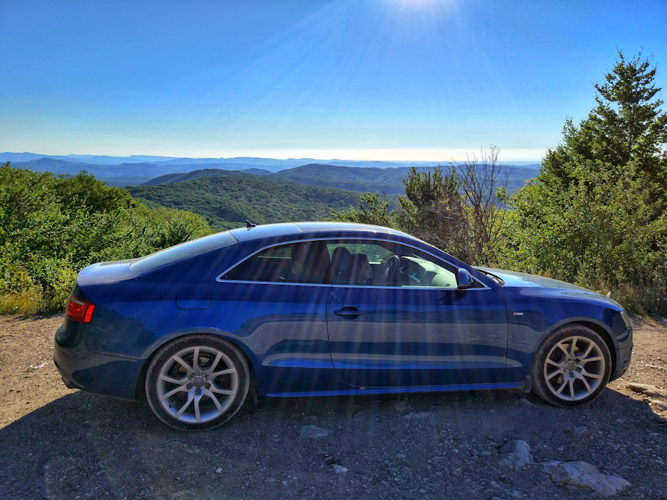 Высота и красота — Audi A5 (1G)