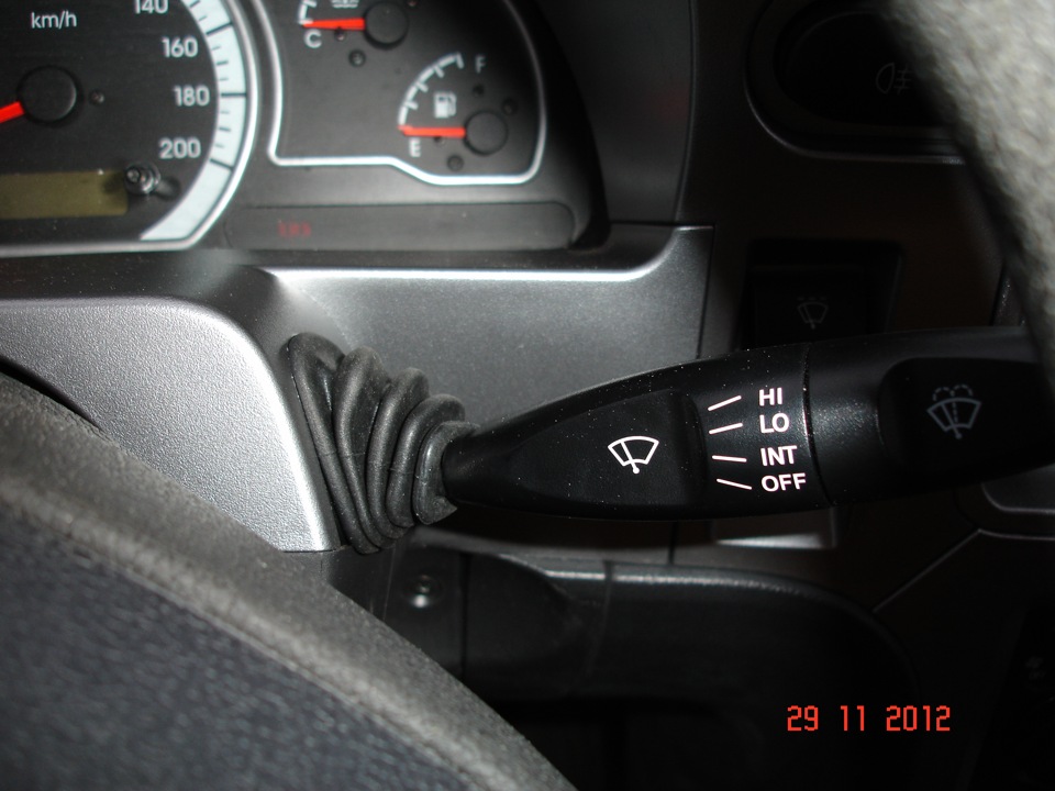 Пыльники подрулевых переключателей — Daewoo Nexia (N150), 1,5 л, 2012 ...