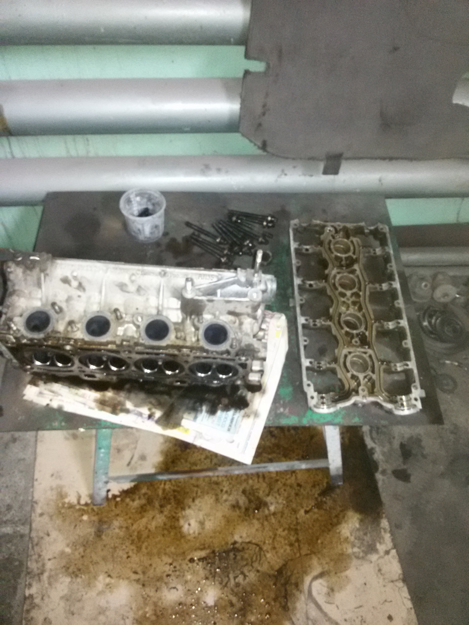 Пришло время перебрать мотор)))) — Lada 112 Coupe, 1,6 л, 2009 года ...