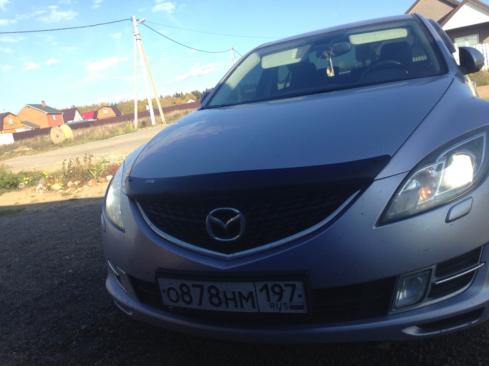 Ночи все темнее и темнее — Mazda 6 (2G) GH, 1,8 л, 2008 года тюнинг