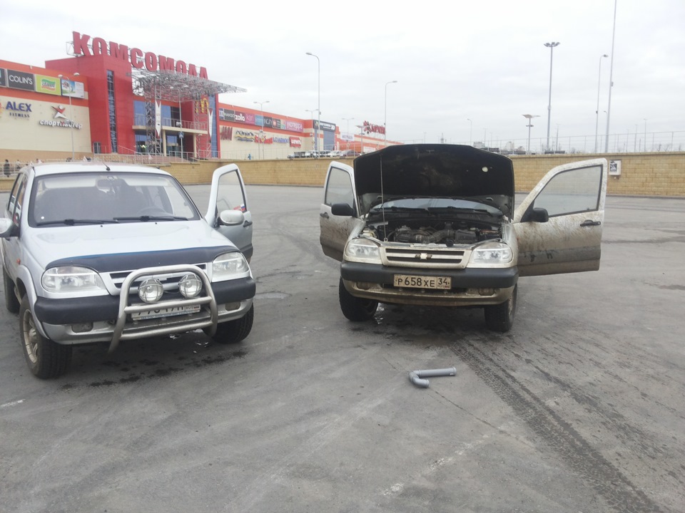 шноркель — Chevrolet Niva, 1,8 л., 2003 года | тюнинг | DRIVE2