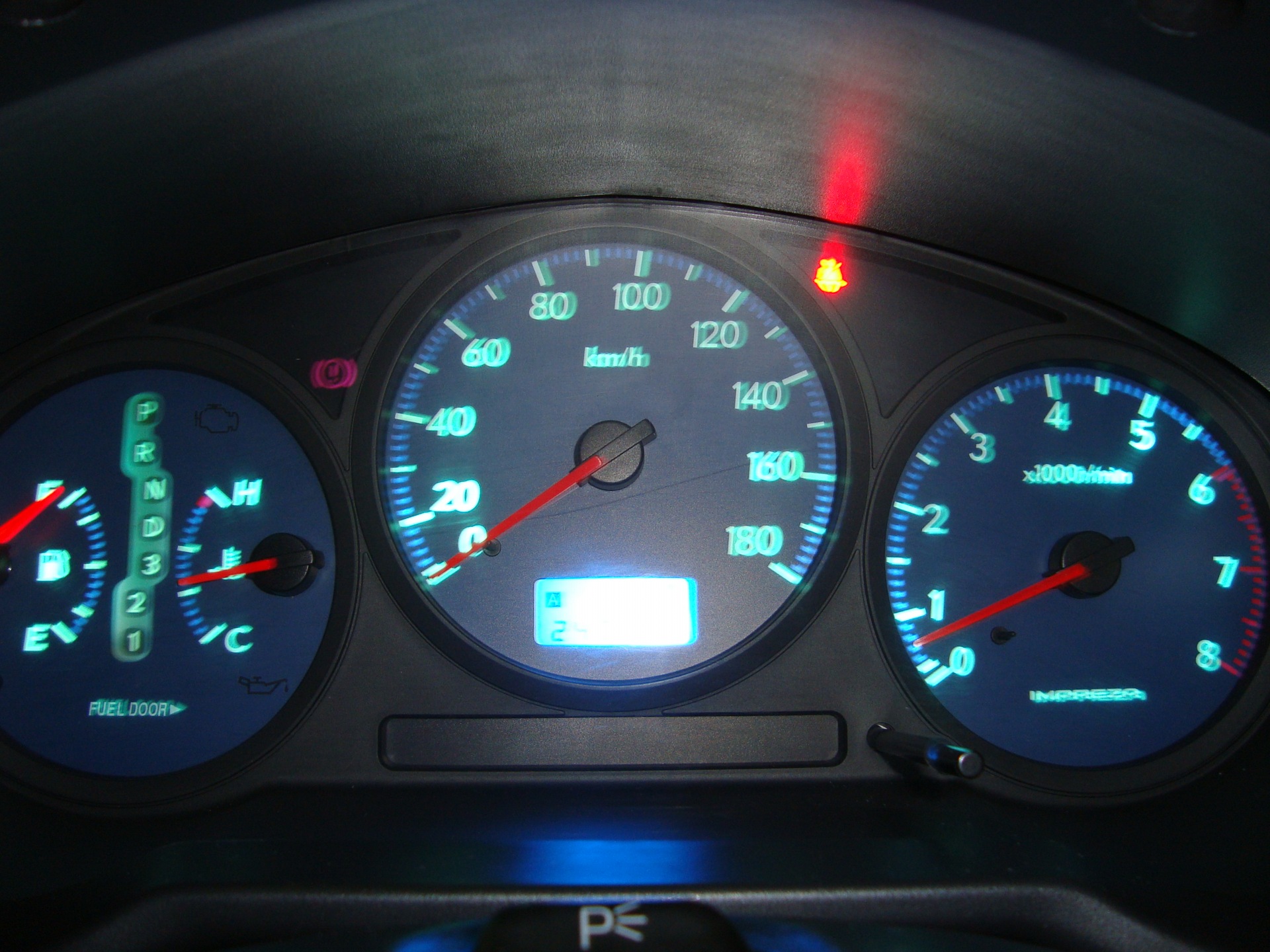 Подсветка приборной доски — Subaru Impreza (GD, GG), 1,5 л, 2002 года ...