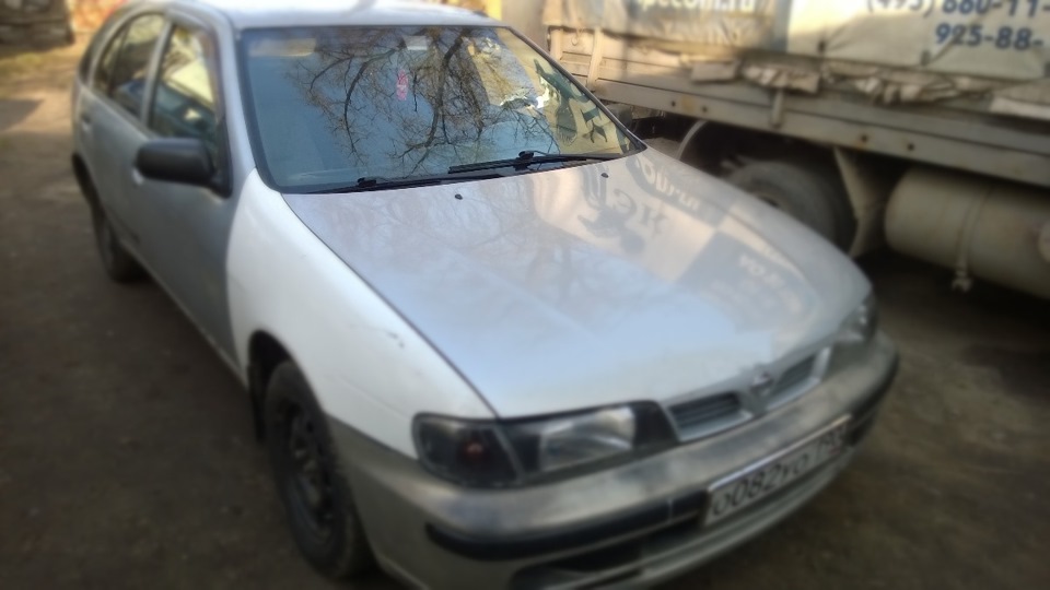 Трапеция дворников… — Nissan Almera I (N15), 1,6 л, 1996 года | своими ...