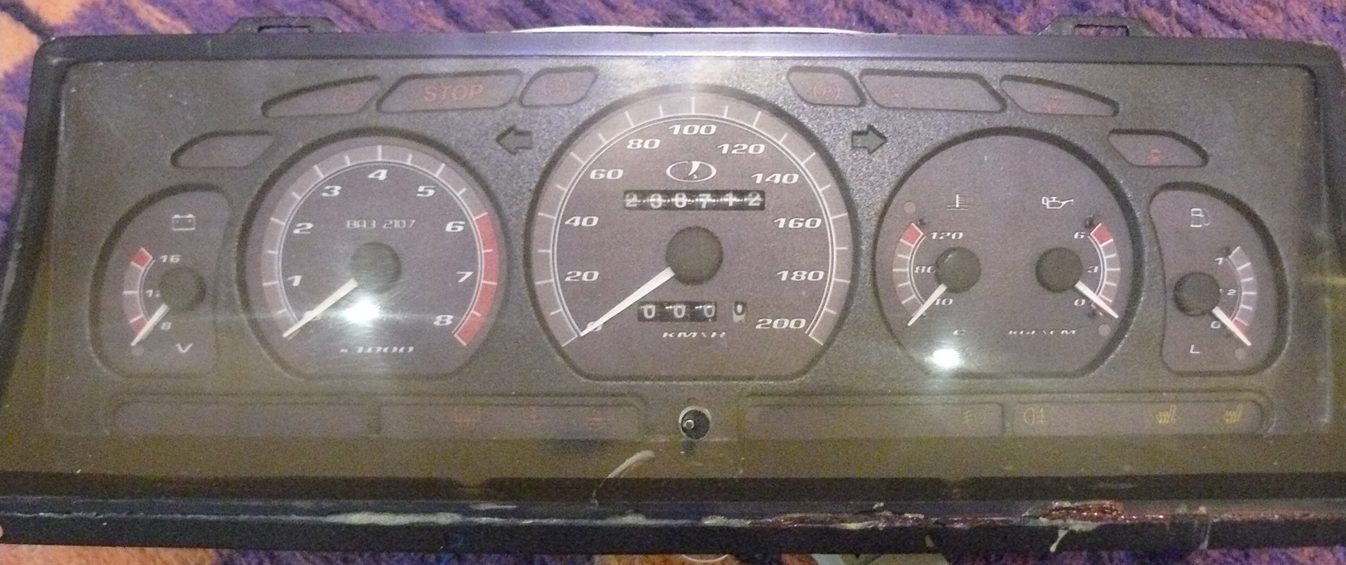 Новая будущая приборка — Lada 2107, 1,6 л, 1990 года | тюнинг | DRIVE2