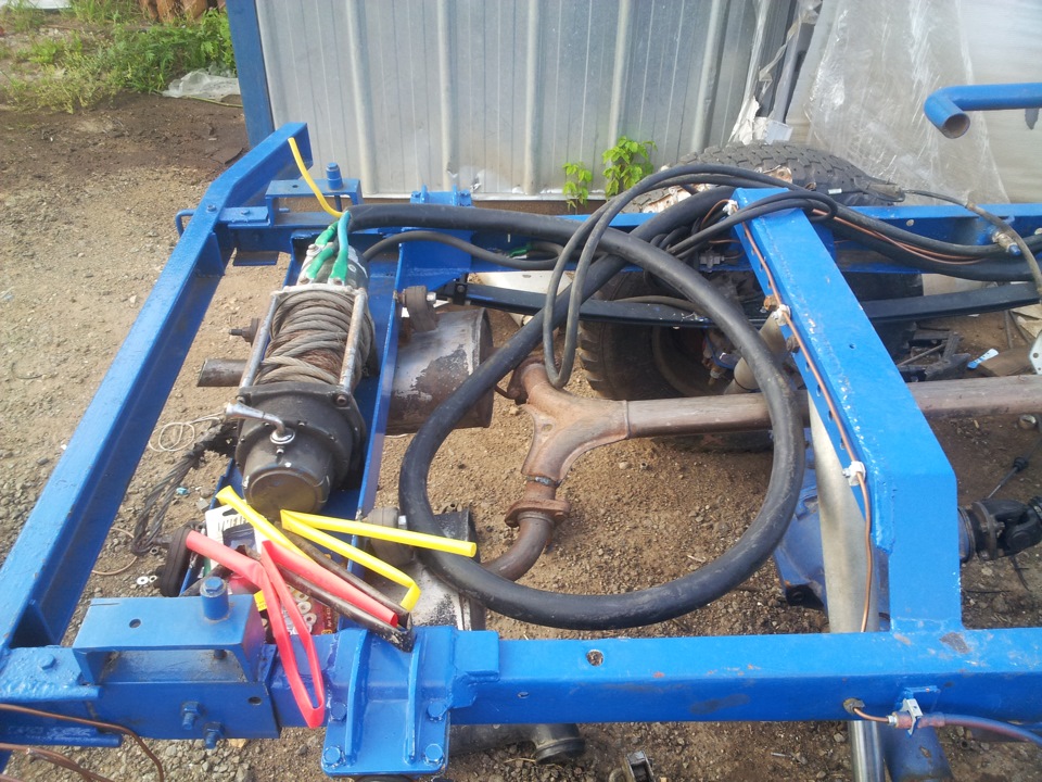 Снятие кузова, двигатель, задняя подвеска. Еще фотки и видео. — УАЗ ...