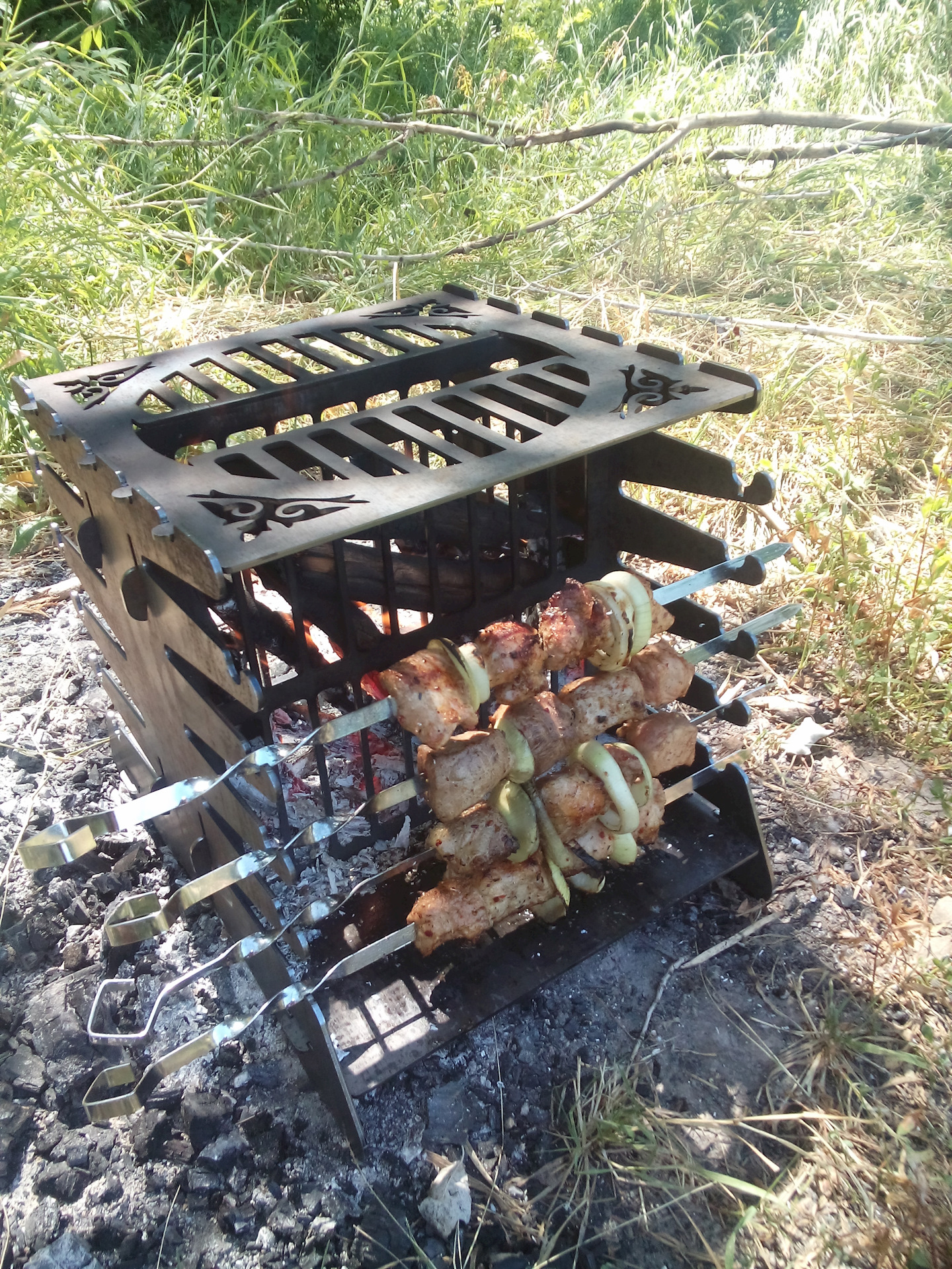 Мангал шайтан чертежи