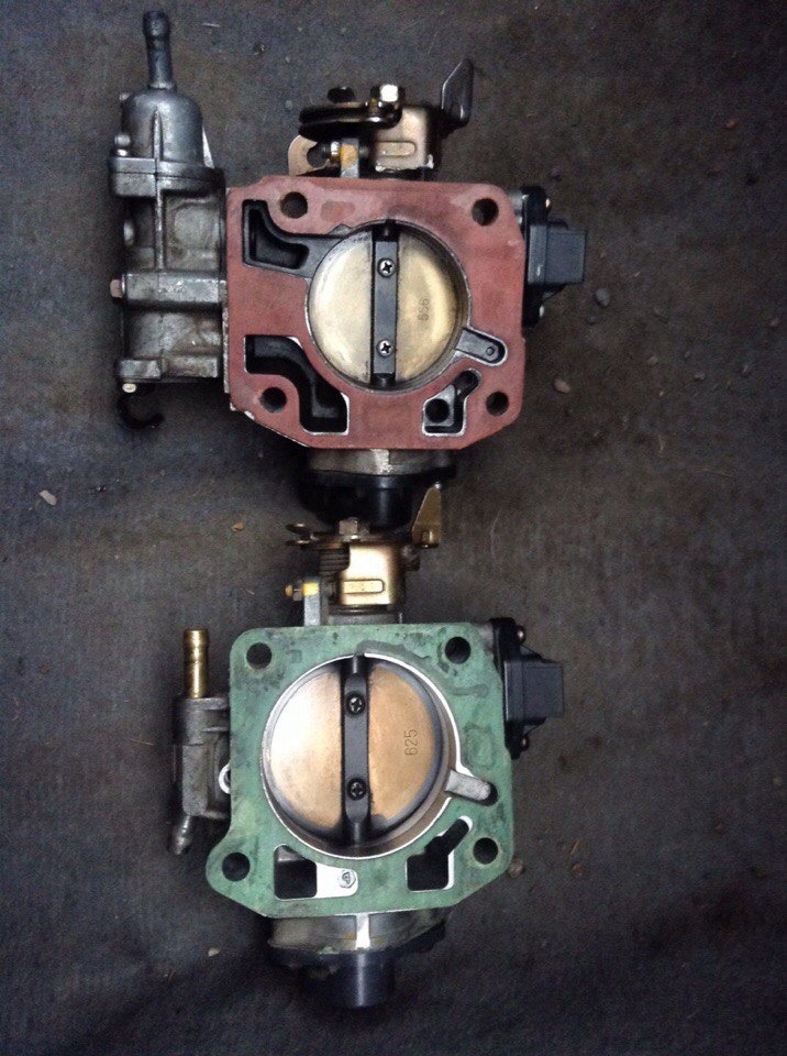 шире дырка — толще скорость. (дроссель от h22a на d15b) — Honda Civic ...