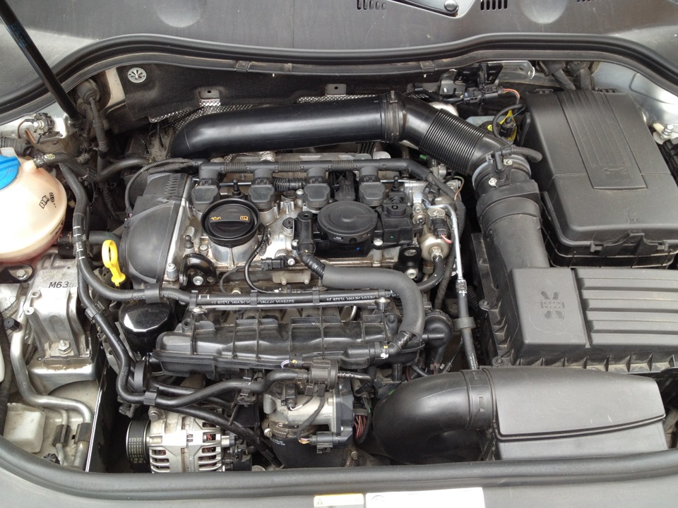 Техобслуживание машины. — Volkswagen Passat B7, 1,8 л, 2013 года ...