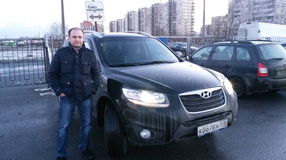Hyundai Santa Fe II FL, 2.4 бензин, 6АКПП