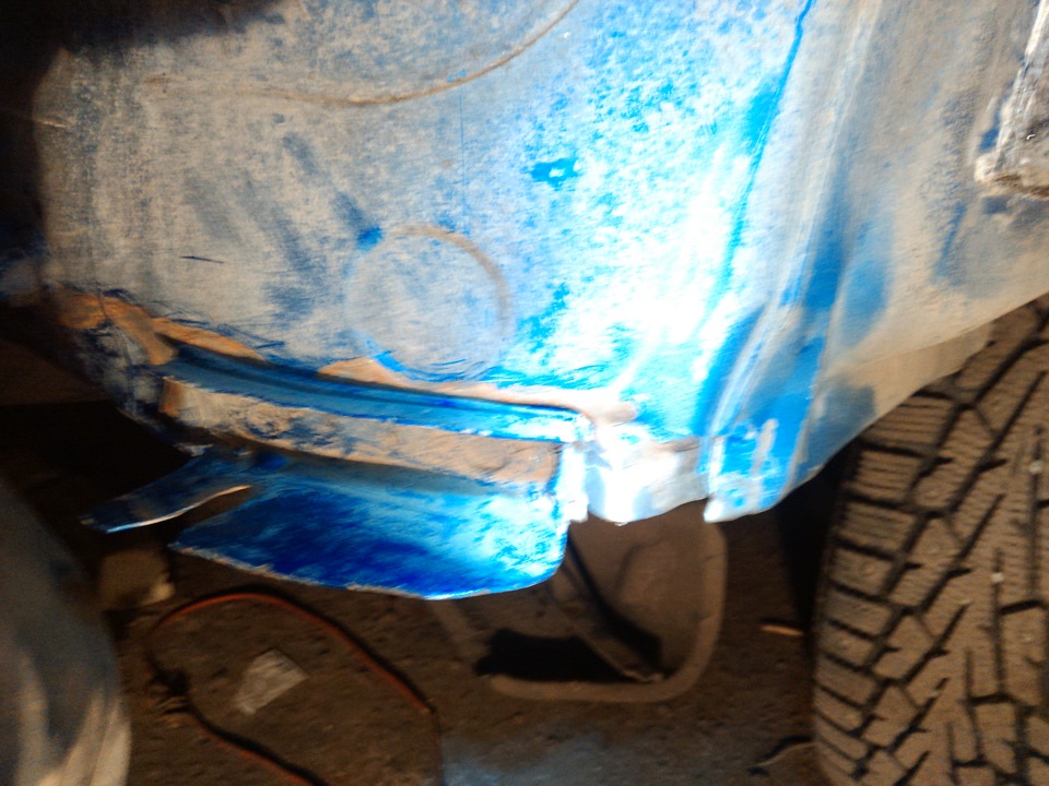 Правка опы + Клиренс — Renault Logan (1G), 1,6 л, 2007 года | кузовной ...