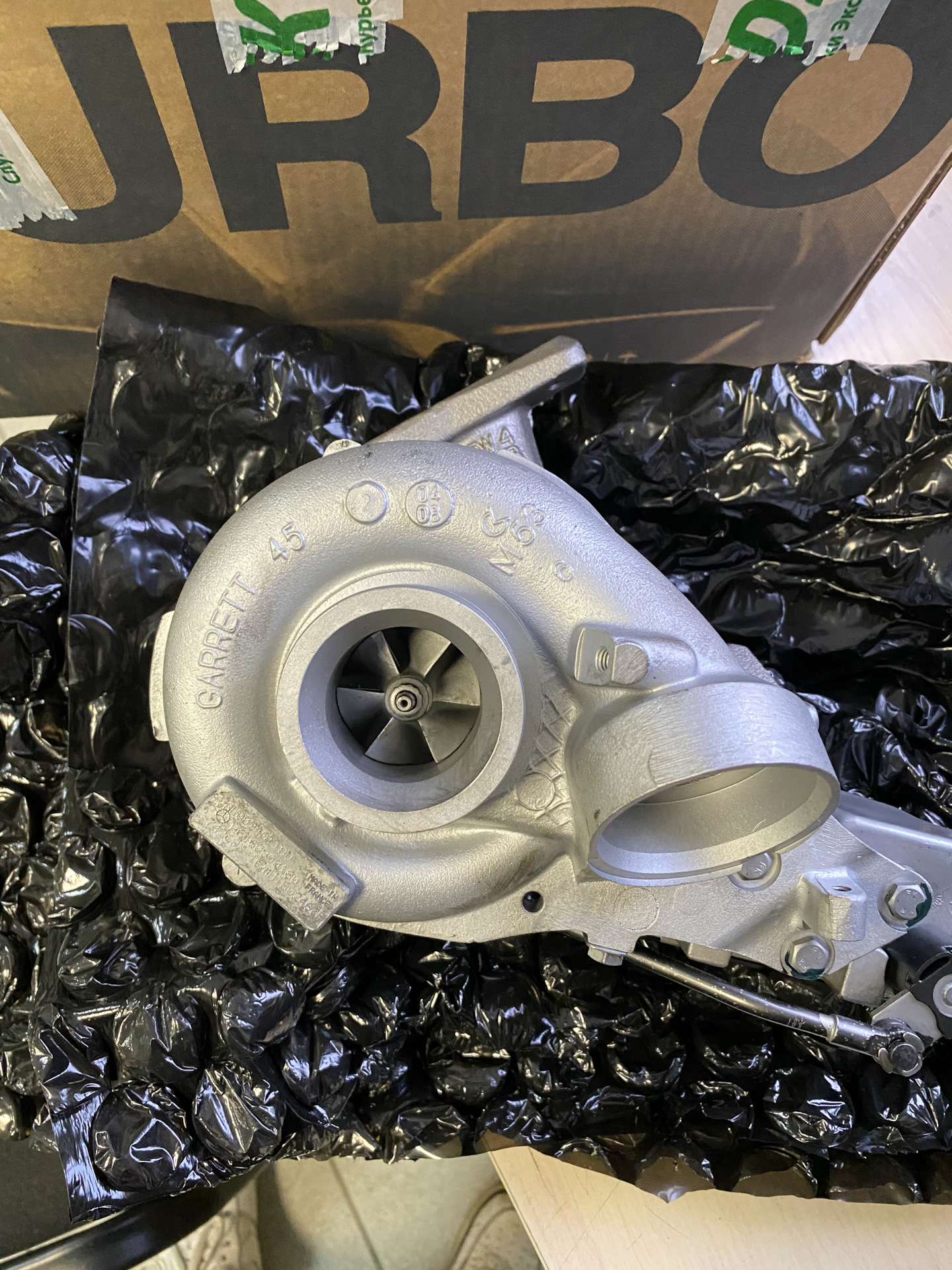 Замена турбины — Mercedes-Benz C-class (W203), 2,2 л., 2005 года ...