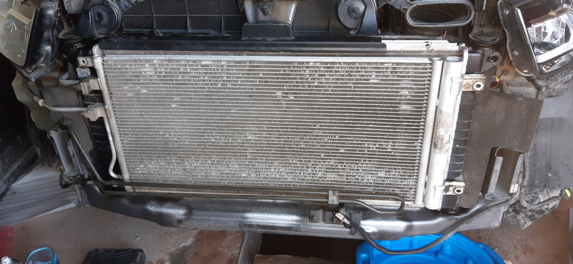 3. Масло в ДВС+АКПП, радиатор+ОЖ — SsangYong Actyon (2G), 2 л, 2014 ...