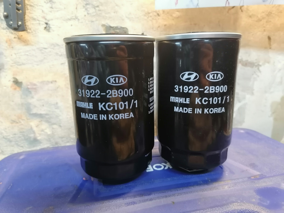 319222B900 Фильтр топливный (дизель) KIA HYUNDAI | Запчасти на DRIVE2