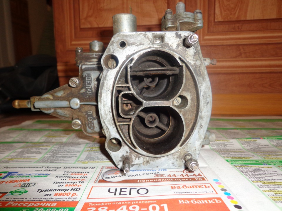 Прочистка Карбюратора — Lada 2103, 1,5 л, 1974 года | фотография | DRIVE2