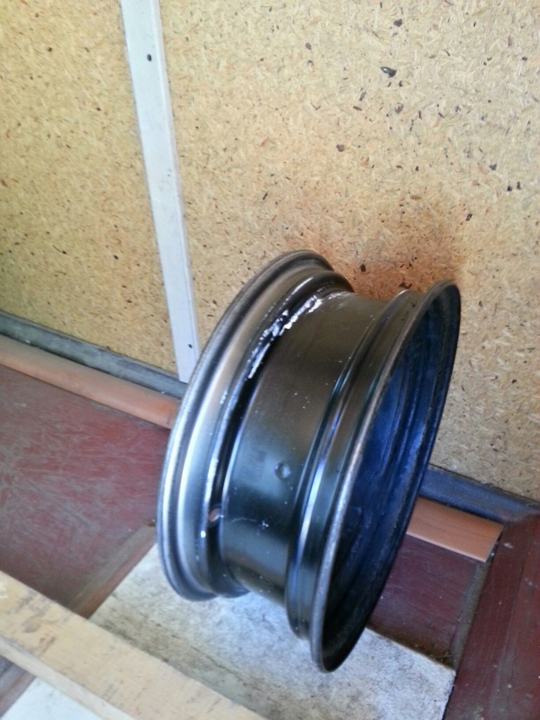 Покраска и рихтовка зимних дисков — Smart City, 0,6 л, 1999 года ...