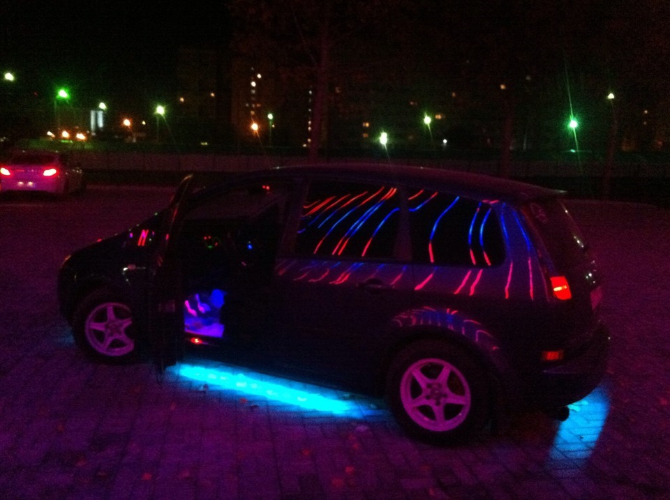 аля " NFS Underground")))) — Ford C-Max I, 1,8 л, 2006 года | стайлинг ...