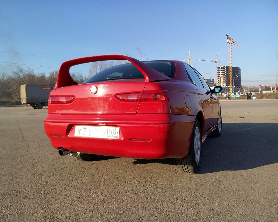 Встреча Драйв2 Пенза 22.11.2014 + бампер покрашен и установлен. — Alfa ...