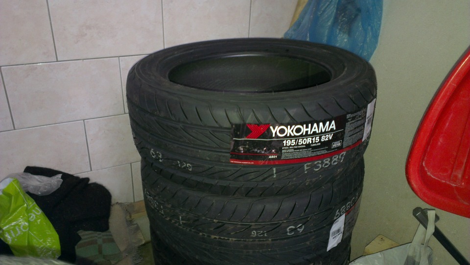 Yokohama — Lada Приора хэтчбек, 1,6 л, 2012 года | другое | DRIVE2