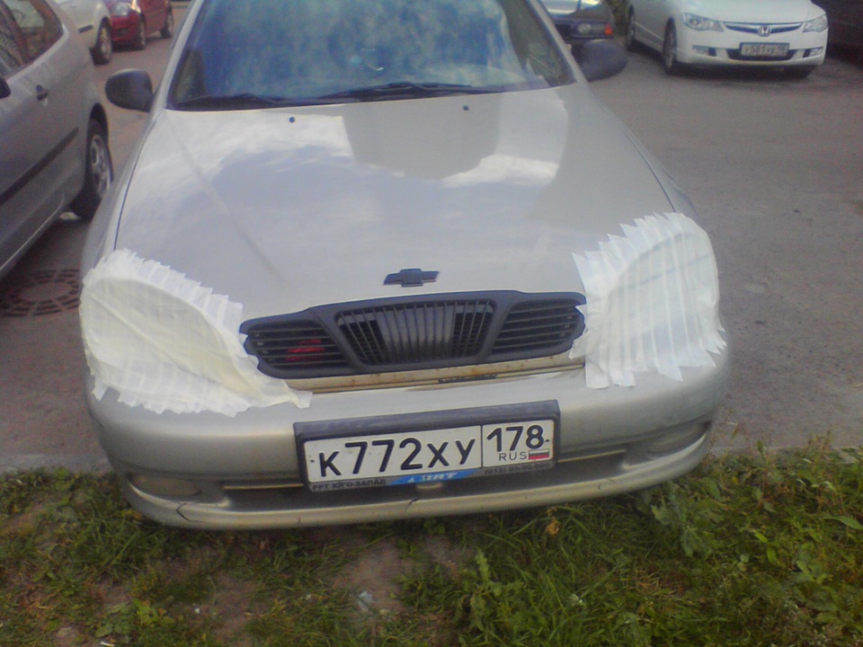 Фары (Vol 2) — Chevrolet Lanos, 1,5 л, 2007 года | тюнинг | DRIVE2