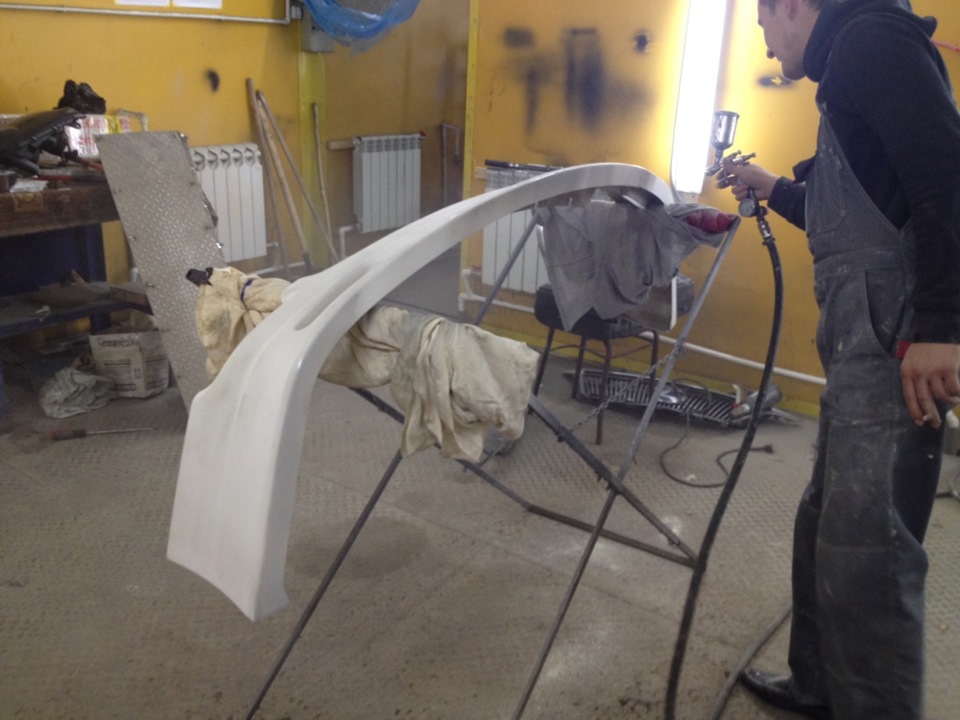 Ремонт обвесов своими руками ч3. — Toyota Chaser (100), 2,5 л, 1997 ...