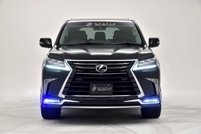 Lexus LX 570 2018 синий