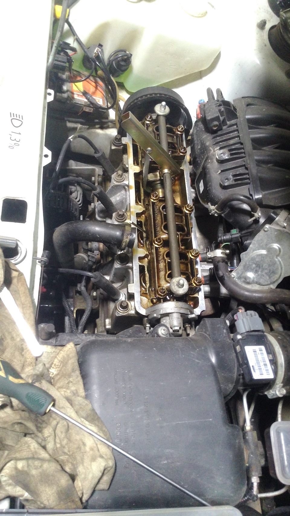 №10 "Как ездил клапана регулировать" — Lada 2114, 1,6 л, 2012 года ...