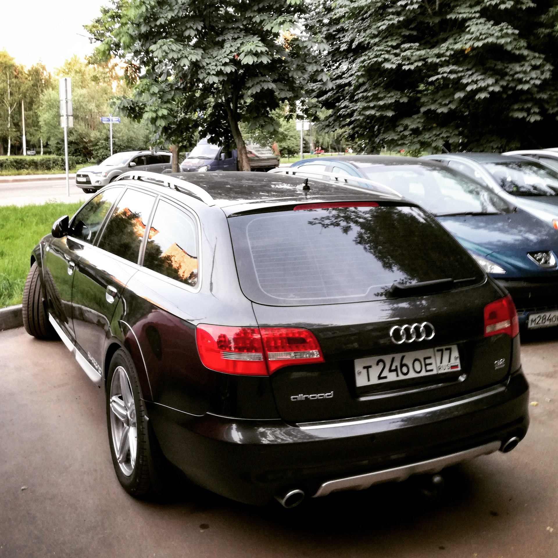 A6 c6 allroad как снять перед стекло Задние фонари от рейсталига. - Audi A6 Allroad quattro (C6), 3,2 л, 2006 года эл