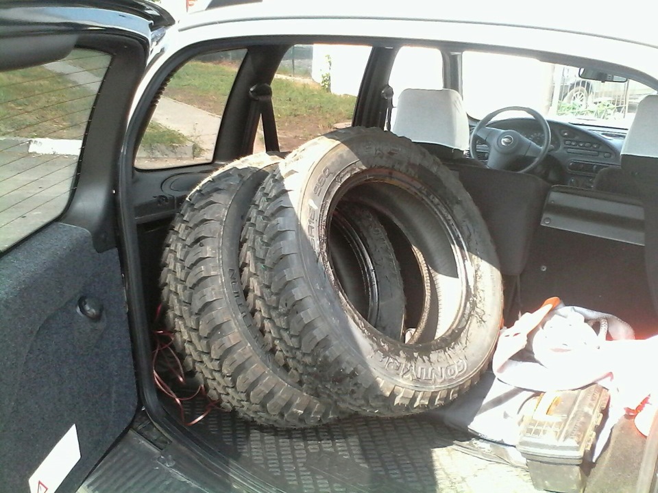 Новые колесья — Chevrolet Niva, 1,7 л, 2015 года | шины | DRIVE2