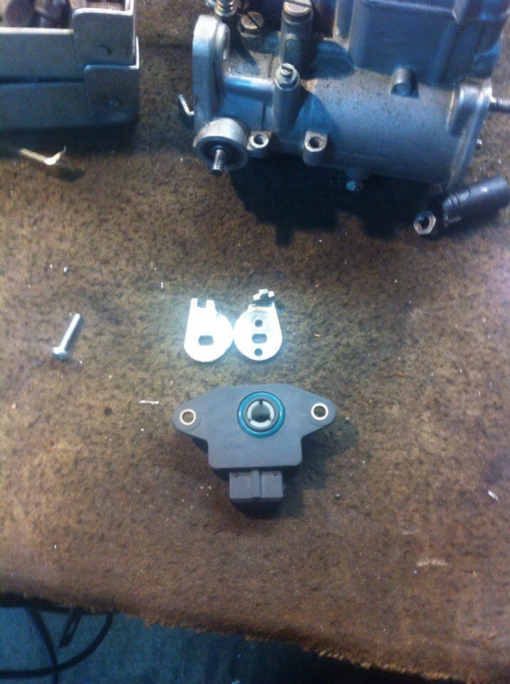 Мегасквирт 1 v2.2: установка датчика положения дроссельной заслонки ...