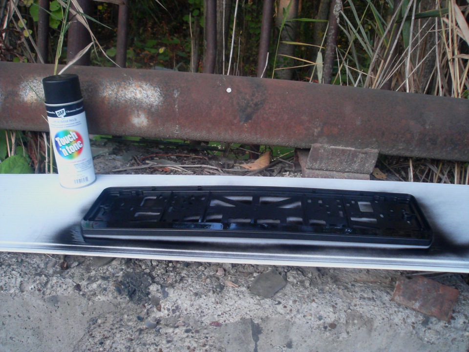 DarkSide of Skoda — рамка — Skoda Octavia A5 Mk2, 1,6 л, 2011 года ...