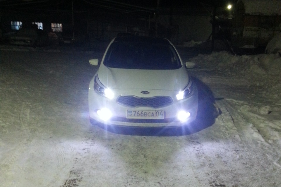 kia ceed jd лампы дхо