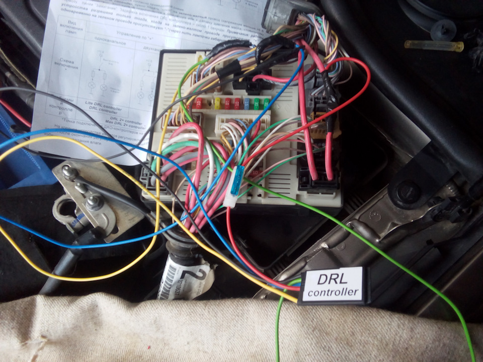 ДХО дальний вполнакала. — Renault Laguna III, 2 л, 2008 года ...