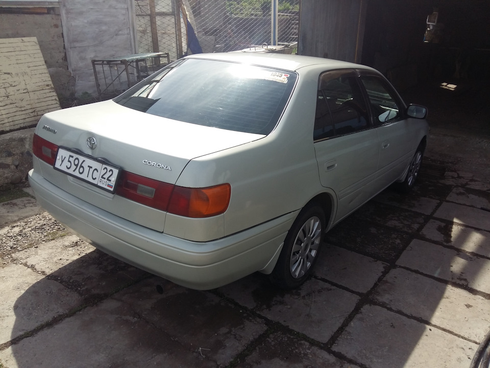 Кто то подписывается… — Toyota Corona Premio (T210), 1,8 л, 1997 года ...