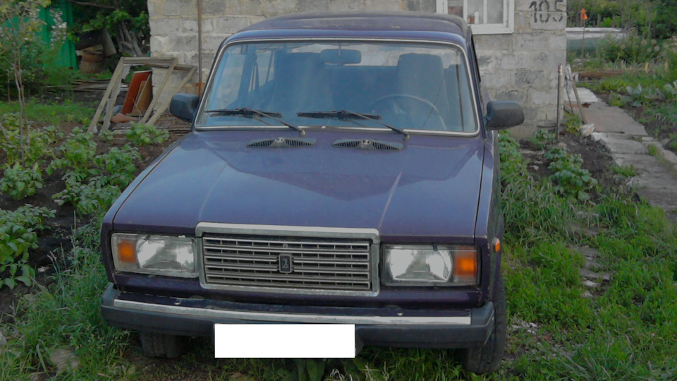 Lada 2107 Мой первый пепелац