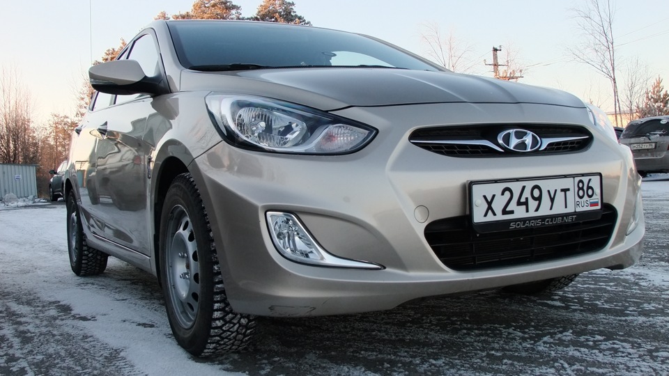 Три с половиной года вместе — Hyundai Solaris (1G), 1,6 л, 2011 года ...