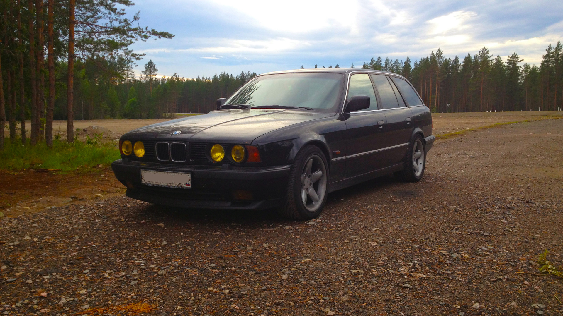 BMW 5 series Touring (E34) 2.5 бензиновый 1992 | Ручной сборки на 100℅ на  DRIVE2