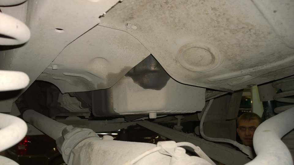 22318 Замена амортизаторов, прокладки поддона двигателя, протяжка ...