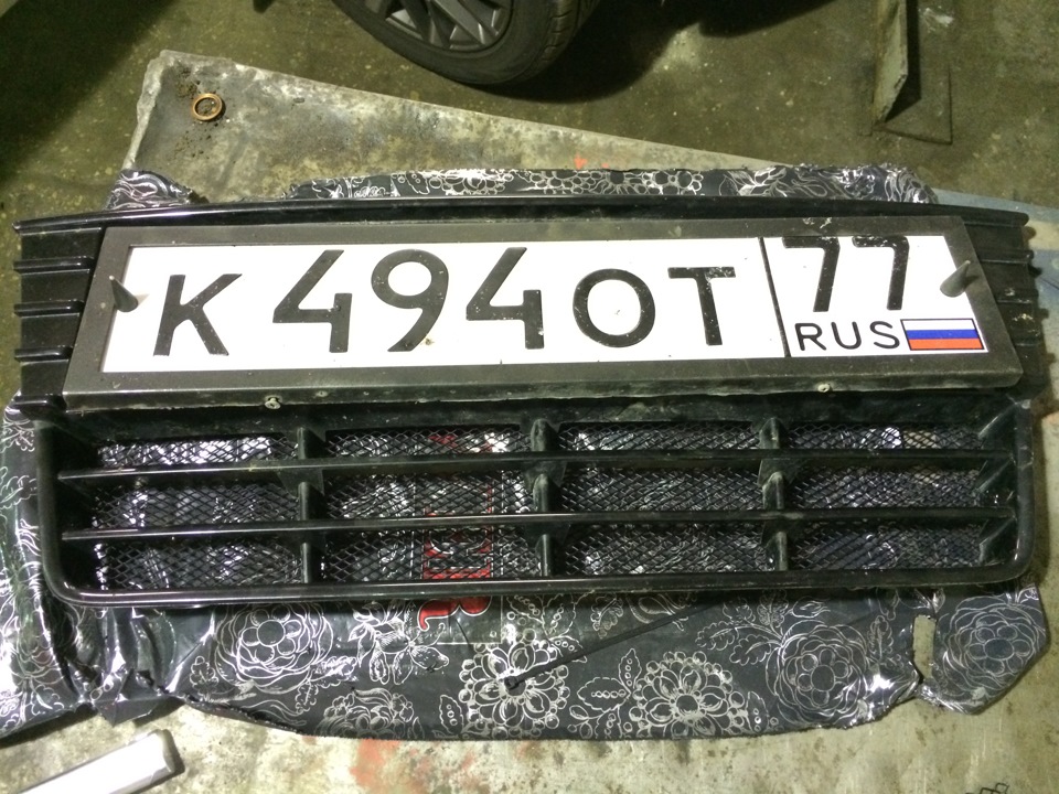Сетка в бампер — Ford Focus Hatchback III, 2 л, 2013 года | аксессуары ...