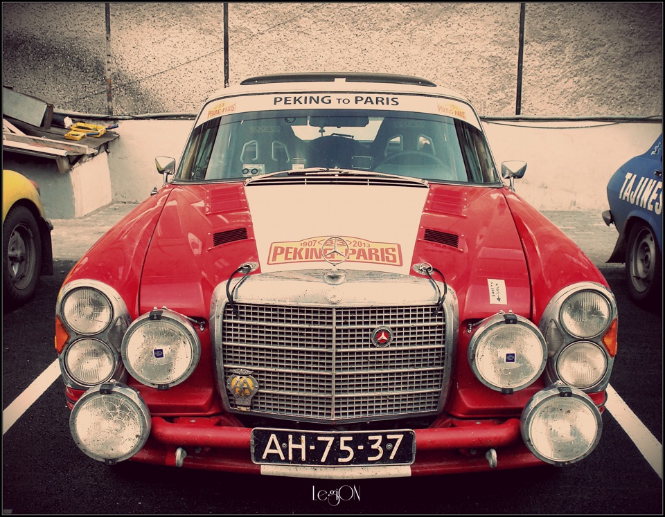 Автопробег ретромашин Пекин — Париж. 12.06.2013. Тюмень. Гостиница ...