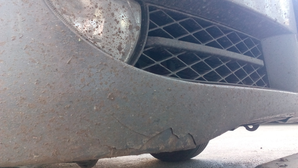 Ремонт переднего бампера — DRIVE2