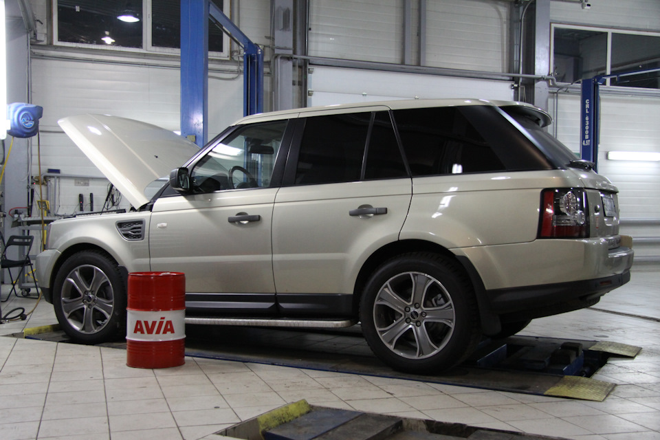 Ремонт range rover sport