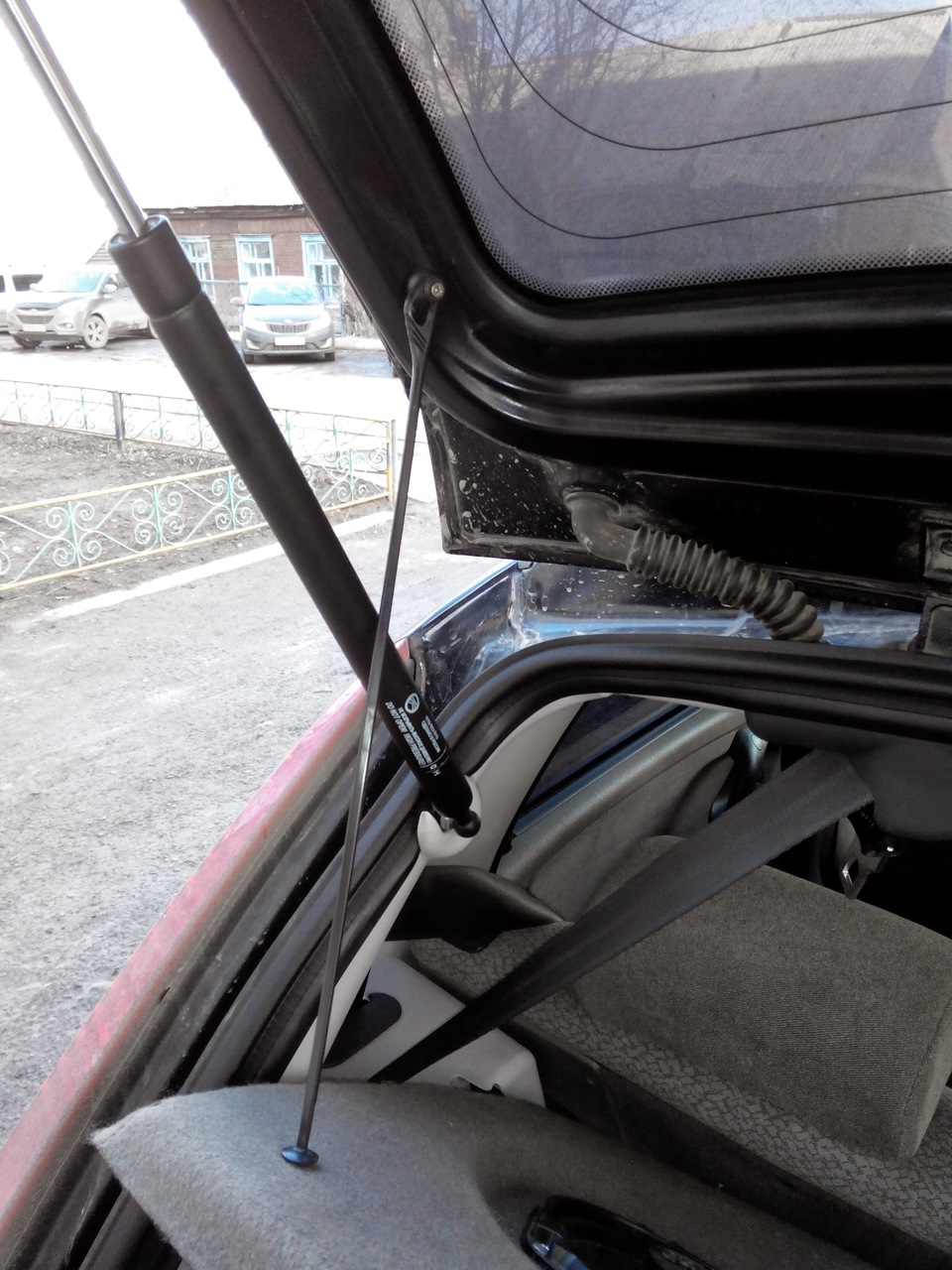 Полка багажника. Больше не гремит! — Lada Калина Хэтчбек (1G), 1,4 л ...