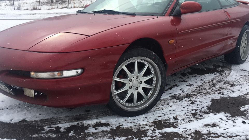 Ford Probe в снегу