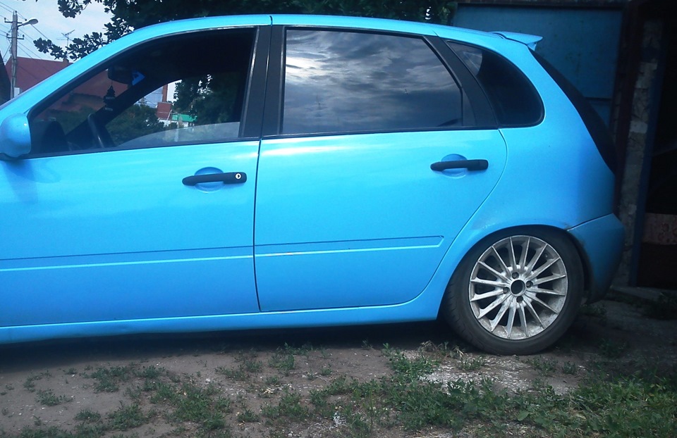 пороги — LADA Калина хэтчбек, 1,6 л., 2008 года | стайлинг | DRIVE2