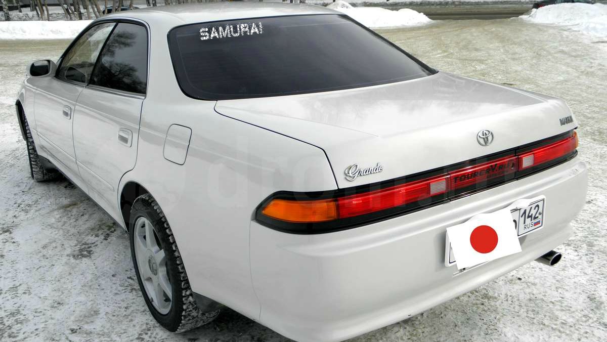 Toyota Mark II (90) 2.0 бензиновый 1993 | 2 литра сток на DRIVE2