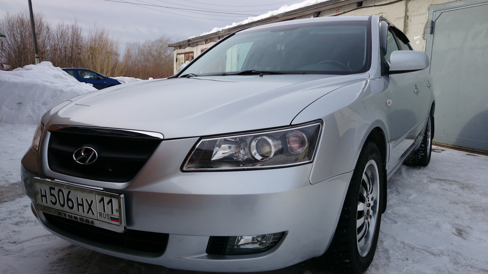 Hyundai Sonata V (NF) 2.4 бензиновый 2007 | 2.4 AT 161 hp на DRIVE2