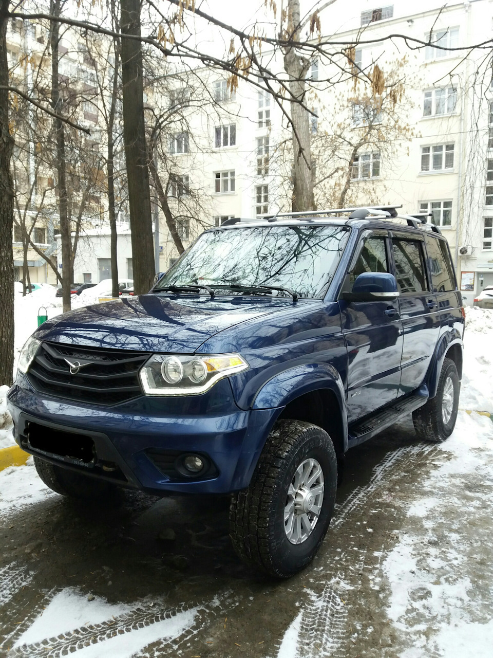 Первые впечатления + Первая доработка. — УАЗ Patriot, 2,7 л, 2016 года ...