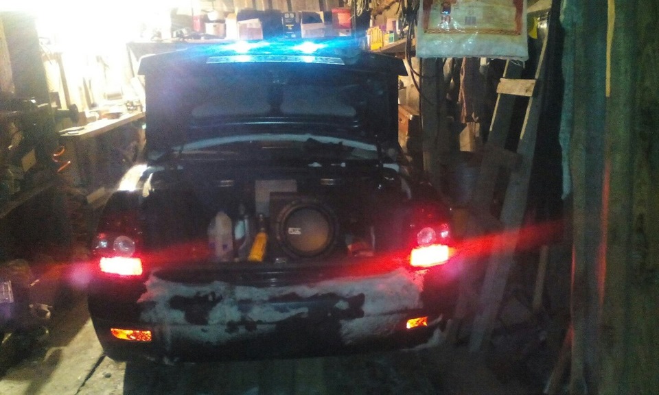 Стопы в габаритах) — Lada Приора седан, 1,6 л, 2007 года | электроника ...