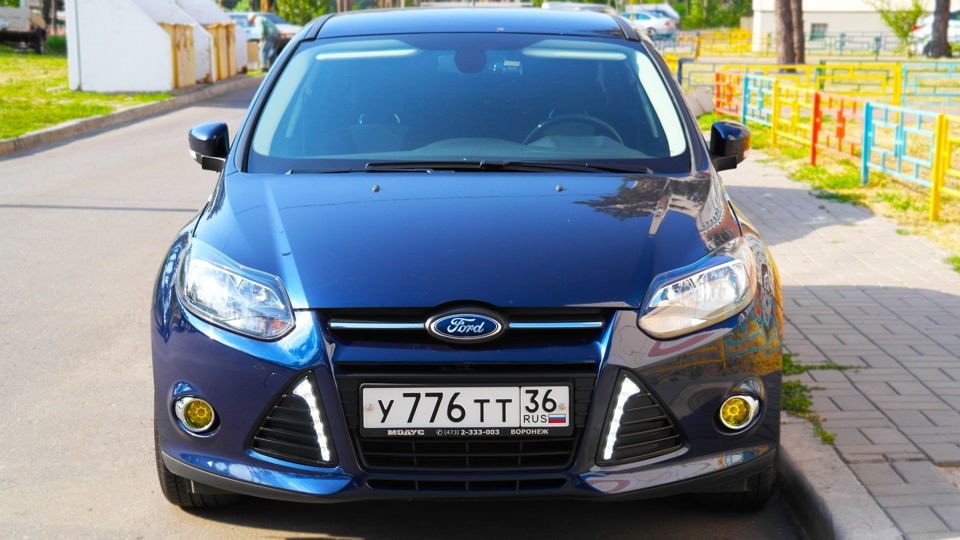 Ford Focus 3 РіРѕР»СѓР±РѕР№ Drive