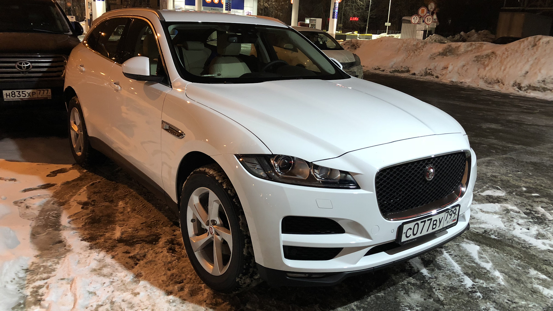 Jaguar F-Pace 2.0 дизельный 2017 | Белый тигр на DRIVE2